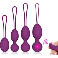 Bolas de Kegel para mujeres Ben Wa Balls Ejercicios y estiramiento del piso pélvico para principiantes y mejora de pesas…